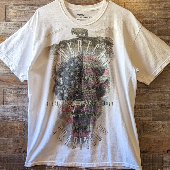 Peak Season American Tradition Buffalo Tee - Picture 6 of 12